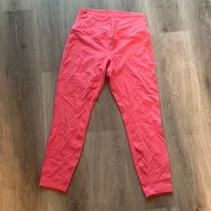 Lululemon align high rise pink 25”